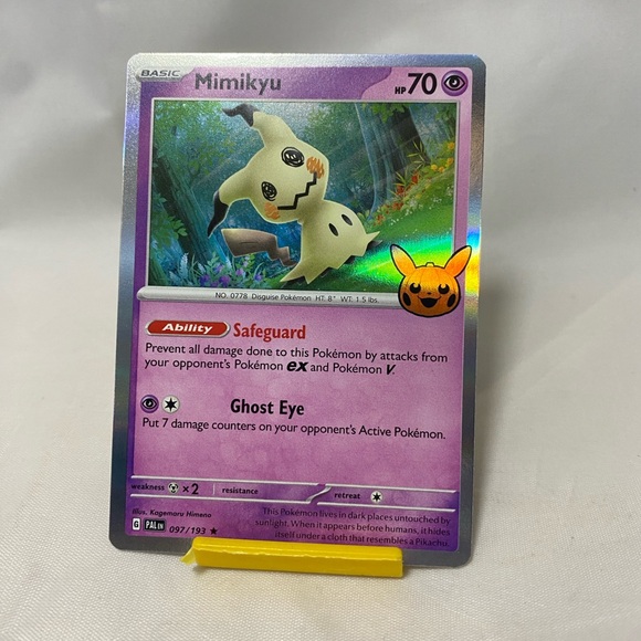 Other - Mimikyu 097/193 Holo Rare 2023 Trick or Trade Halloween NM